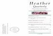 Heather Quarterly Fall...Matwey, Mary Heathers for a Zone Five Garden 128:9 Nelson, Charles The Heather Society awards honorary membership to Ella May Thomson Wulff 127:08 Nelson,