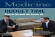 BUDGET TIME - Australian Medical Association · BUDGET TIME Time to farewell the freeze, p3. 2 AUSTRALIAN MEDICINE - 29.08 MAY 1 2017 ... Government poised to abandon an election