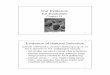 The Evidence for Evolutionfaculty.weber.edu/rokazaki/Zoology1110/Final Chapter 21 Evidences.… · 5 • Peter & Rosemary Grant studied medium ground finch • beak depth variation