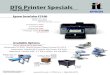 AlphaBroder DTG Printer Specials ITNH & EPSONDTG Printer Specials Ask us about Show Specials! Stand $770 EPSON Cotton Pre-Treat 20L of concentrate $612 EPSON Poly Pre-Treat 18L of