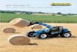 NEW HOLLAND LM - Επαγγελματικά οχήματα · New Holland has invested in a new dedicated LM production line between 2012 and 2013. EASE OF OWNERSHIP Downtime is the