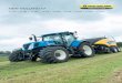 NEW HOLLAND T7 · 2019. 8. 1. · New Holland creó los apreciados modelos Blue Power para celebrar el inigualable éxito obtenido por la gama en el prestigioso premio Tractor del