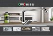 KISS - Remer KISS.pdf · The series of Kiss single-lever mixers follows a simple and functional design, while maintaining high flow standards thanks to the use of a 40mm diameter