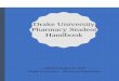 Drake University Pharmacy Student Handbook · 2020. 8. 6. · 4 Introduction The PharmD Student Handbook has been compiled to provide students important information regarding the
