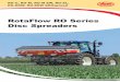 RotaFlow RO Series Disc Spreaders - Murphy Machinery€¦ · Our smart solutions help the farmers work in an easier and more profitable way. ... - The small 2 metre sections (max