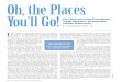 Oh, the Places You’ll Go! - Cornell Alumni Magazinecornellalumnimagazine.com/wp-content/uploads/2016/03/PlacesYoullGo.pdf · PHOTOS: PROVIDED ‘THERE ARE NOW PROGRAMS AND OPPORTUNITIES