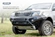 RIVAL 4×4 Accessories · 12/27/2018  · TOYOTA HILUX (2011-2015) ALUMINUM FRONT BUMPER 6 mm aluminum bumper that is sand-blasted, powder coated and corrosion resistant 6 mm powder