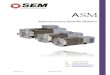 Asynchronous Spindle Motors · Fastening: Flange Base ASM 200 M12 x 30 M10 x 30 ASM 260 M16 x 40 M12 x 35 ASM 320 M18 x 60 M14 x 40 Flange: Dimensions as per DIN 42 948 and IEC 72