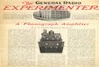 Jp,e GENERAL RADIO EXPER· 'NTER...'Jp,e GENERAL RADIO EXPER· 'NTER VOL. 2 NO. 11 The General Radio Experimenter is published each month for the purpose of supplying information
