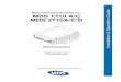 Microwave Data Systems Inc. MDS 2710A/C/D MDS 1710 A/C ...Installation & Operation Guide MDS 05-3447A01, REV. F SEPTEMBER 2004 Data Transceiver Microwave Data Systems Inc. MDS 1710