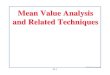 Mean Value Analysis and Related Techniquesjain/iucee/ftp/k_34mva.pdfBalanced Job Bounds (Cont) Thus, the response time and throughput of a time-sharing system can be bounded as follows: