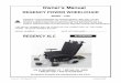 Owner’s Manual - quickmedical · The Gendron Regency Power Wheelchair is a medium to heavy duty, rear wheel drive power wheelchair. This device provides a means of mobility for