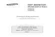 PDP-MONITOR (PLASMA DISPLAY PANELdl.owneriq.net/3/34ac68d2-905d-4602-b459-86136c420b00.pdf · PDP-MONITOR (PLASMA DISPLAY PANEL) PPM42S3 PPM50H3 PPM63H3 Owner’s Instructions Before