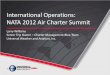 International Operations: NATA 2012 Air Charter Summit International Operations: NATA 2012 Air Charter