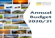 Annual Budget 2020/21€¦ · 6/8/2020  · Bass Coast Shire Council Budget – 2020/2021 5 3 Summary of financial position Council has prepared a Budget for the 2020/21 financial