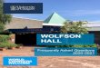 WOLFSON HALL - University of GlasgowResidents of Wolfson Hall benefit from an academic year bus pass as part of their hall fees providing unlim-ited travel with First Bus across Greater