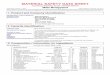 MATERIAL SAFETY DATA SHEET · Matt-Bodypaint First issue: March 1, 2013 Date prepared: January 10, 2014 Glimmer Body Art requests that the users of this product study this Material