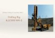Drilling Rig KLEMM 909- Drilling RIG KR 909-2 The KR 909-2 is a compact and powerful drilling rig. Through