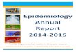 Epidemiology Annual Report 2014-2015charlotte.floridahealth.gov/_files/_documents... · Disease Control Prevention, Preparedness and Health Promotion Epidemiology Interim Health Officer