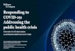 Responding to COVID-19: Addressing the public health crisis/media/McKinsey/About Us/COVID... · 2020. 7. 18. · Overflow - 0 No care Non-COVID-19 patients or COVID-19 treated patients