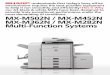 understands that today’s busy ofﬁce environment requires ... MXM362N Copier printer broc… · sScan to Me function automatically sends scanned documents to the e-mail address