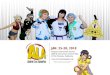 JAN. 25-28, 2018...COWBOY BEBOP CELEBRATION COSTUME EXHIBIT – The Costume Exhibit is an exhibit that showcases the winners of the Masquer-ade the year before. It’s a chance for