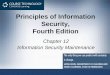 Principals of Information Security, Fourth Editionurbanteach.org/uploads/3/4/2/3/34238252/pdf_slides_ch12.pdf · –Designed to facilitate and control the expenditure of agency funds