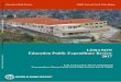 LEBANON Education Public Expenditure Review 2017documents1.worldbank.org/curated/.../127517-REVISED-Public-Expen… · MTEF Medium-Term Expenditure Framework NER Net Enrollment Rate