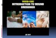 WOUND CARE INTRODUCTION TO WOUND Nov 01, 2017 ¢  Wound Dressings Indication of Use Each wound care dressing