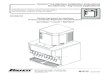 Horizon Ice Machine Installation Instructions for Harmony ......HC Horizon Chewblet (1000, 1400, 1650 Series) HM Horizon Micro Chewblet HC C 1400 A V S A Air-cooled, self-contained
