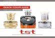 New QUICK COUPLINGS · 2018. 9. 21. · leaflet. Before ordering, please mention the application pressure to make sure the product meets the system requirements. ... SERIE KTR SERIE