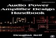 Audio Power Amplifier · Overload protection Fusing Electronic protection Plotting the protection locus Simple current-limiting Single-slope VI limiting Dual-slope VI limiting Simulating