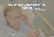 END-OF-LIFE CARE IN GERIATRIC MEDICINE Ruth Piers Nele Van ...Secure Site geriatrie.be/media/2020/01/VAN-DEN... · N= 202 N=242 PPV NPV 89,3% 86,8% 7 missings on survival status 7