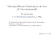 New Nonequilibrium thermodynamics at the microscaleonline.itp.ucsb.edu/online/biomachine06/jarzynski/pdf/... · 2006. 5. 26. · Nonequilibrium thermodynamics at the microscale C