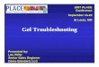 Gel Troubleshooting - TAPPI...• Automatic die control • Static Mixer position • Hang Ups in flow path Gel Hang-up at adapter Solving Gel Problems • Identify the source of the