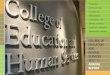 COLLEGE OF EDUCATION AND HUMAN SERVICES 2012â€“13education-human- ... 4 CEHS 2012â€“13 ANNUAL REPORT