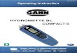 HYDROMETTE BL - greentronic.de€¦ · GANN HYDROMETTE BL COMPACT S We hereby declare that the design and model of the above-named measuring instrument conforms to the above-named