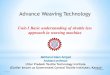 New Advance Weaving Technologyuptti.ac.in/classroom-content/data/Advance weaving... · 2020. 4. 11. · Subject Name : Advance Weaving Technology Plan of Lecture Lecture no. Title