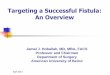 Targeting a Successful Fistula: An Overviewkidneyregistrylb.com/.../uploads/2012/05/AV_Fistula... · Duplex Evaluation ... Clinical Utility of Doppler U/S prior to AV fistula Creation