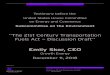 Emily Skor, CEO€¦ · My name is Emily Skor, and I’m the CEO of Growth Energy, the leading ethanol industry association that represents 100 producer plants, 89 associated eth-anol