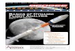 Model Rockets & How-To Rocketry Information - ISSUE 192 - … · 2009. 8. 31. · table below compares the altitude and range values of the flights. Remember, everything (mass, motor