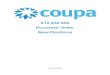 Coupa EDI 850 Purchase Order Specifications...This specification contains the format and data content of the Purchase Order sent from Coupa, outbound to suppliers/distributors following