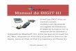 Manual de DIGIT III - AirTurn€¦ · el iPad, el iPod o el iPhone, pulse la siguiente secuencia: Ajustes → Bluetooth (encender) → DIGIT3-ABCD Pulse la selección y empareje