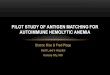 PILOT STUDY OF ANTIGEN MATCHING FOR AUTOIMMUNE AUTOIMMUNE HEMOLYTIC ANEMIA â€¢Antibody identification