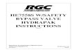 HE7558S W/SAFETY BYPASS VALVE HYDRAPAK INSTRUCTIONS · 2018. 8. 17. · he7558s w/safety bypass valve hydrapak instructions 0578213 reimann & georger corporation hoisting products