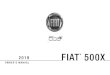 2019 FIAT 500X Owner's Manual€¦ · ® 500X. VEHICLESSOLDINCANADA With respect to any Vehicles Sold in Canada, the name FCAUS LLC shall be deemed to be deleted and the name FCA
