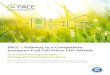 PACE – Pathway to a Competitive European Fuel Cell micro-CHP … · Fuel Cell micro-Cogeneration – Heating and Powering your Home PACE – Pathway to a Competitive European Fuel