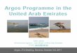 Salim Javed Environment Agency – Abu Dhabi, United Arab ... · sjaved@ead.ae. Argos Program in the United Arab Emirates. Programme 1440 & 03763 - Asian Houbara 