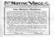 The Native Voice | Official Organ of the Native Brotherhood of …nativevoice.ca/wp-content/uploads/2018/07/4905v03n05.pdf · May, 1949 Indian Spellbinder At Church Meeting N AT 1