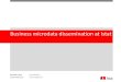Business microdata dissemination at Istatdoku.iab.de/fdz/events/2013/Session6 Ichim.pdf · 2013. 9. 14. · Luisa Franconi franconi@istat.it . Outline - Released products - Microdata